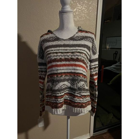 Sanctuary Sweaters - Sanctuary pullover sweater with hood and pocket - small